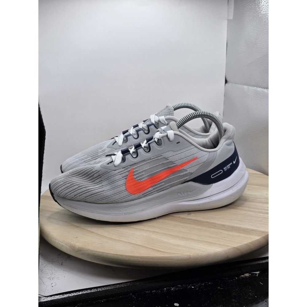 Mens Size 8.5 - Nike Winflo 9 Gray Concord 2022 Athletic Running Shoes Trainers